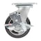 Vestil Rubber Swivel With Brake Caster 5 In. Diameter x 2 In. Width 661 Lb. Capacity Dark Black/Gold CST-VE-5X2MRA-SWB - alternate 10